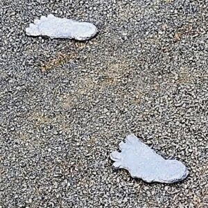 Bigfoot "Cripple Foot Pair" Castings ideal for walkways