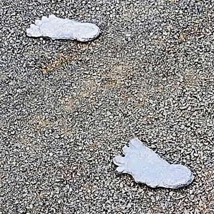 Bigfoot "Cripple Foot Pair" Castings ideal for walkways